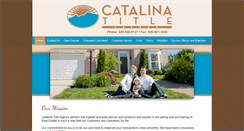 Desktop Screenshot of catalinatitle.com